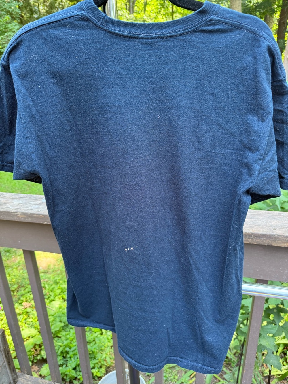 Obey Navy Blue Short-Sleeve Tee with 'Free Speech' Graphic - Picture 4 of 5